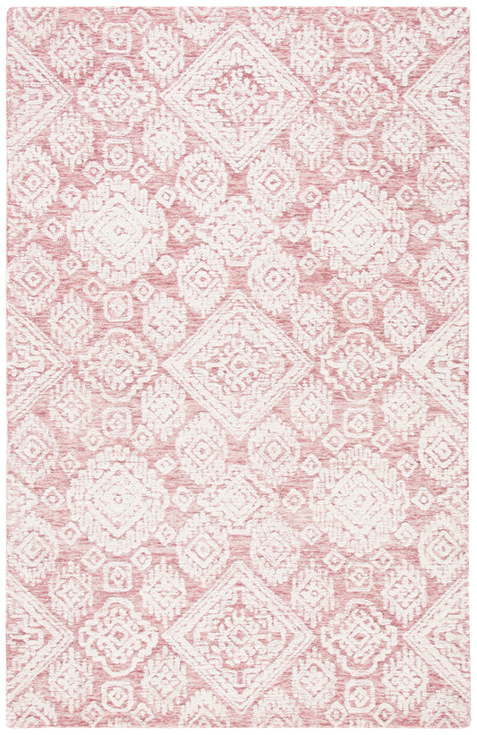 Safavieh Metro Met987U Dark Pink/Ivory Area Rug