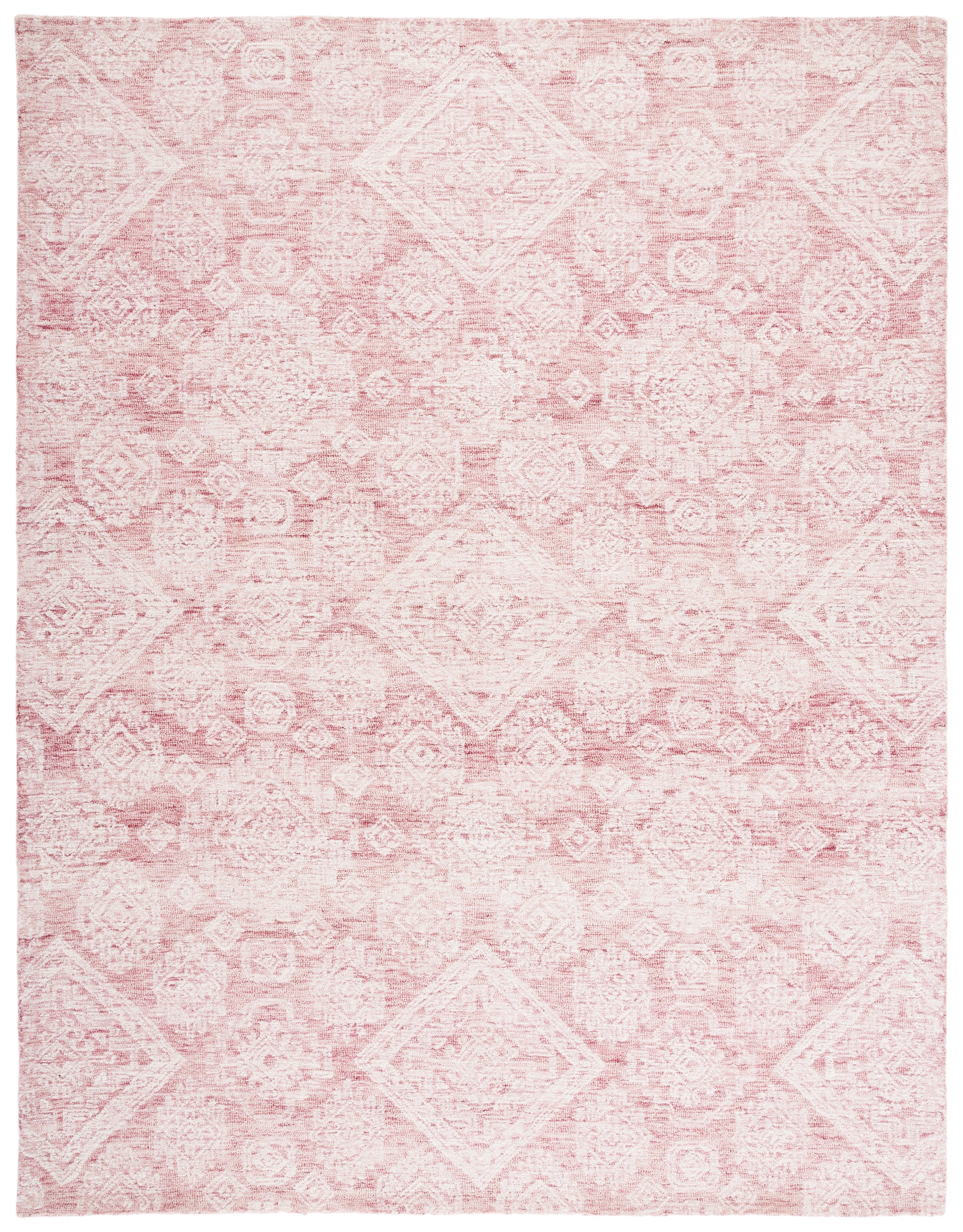 Safavieh Metro Met987U Dark Pink/Ivory Area Rug