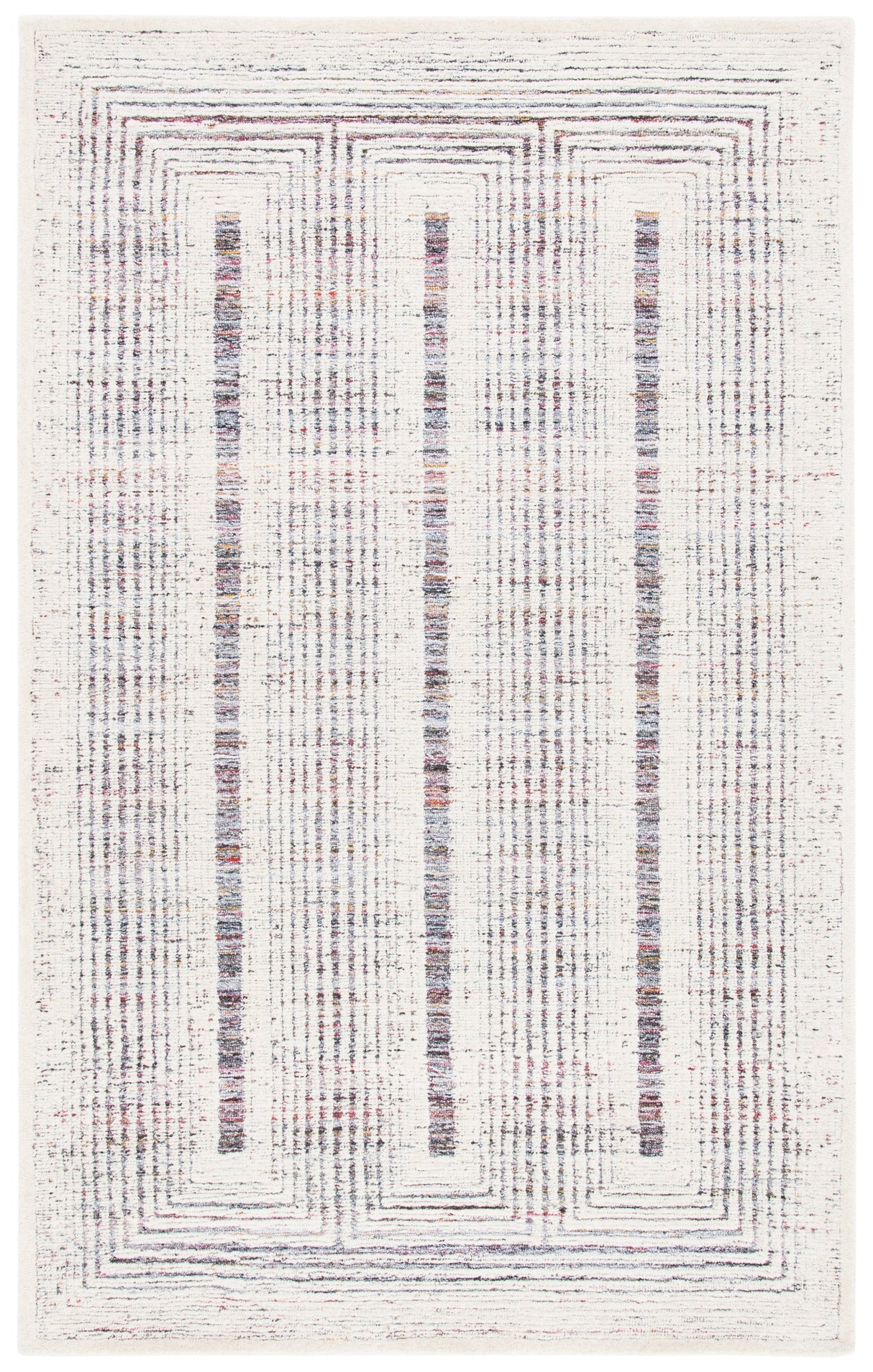 Safavieh Metro Met991Q Red/Ivory Rug.