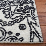 Safavieh Metro Met993A Ivory/Black Rugs.