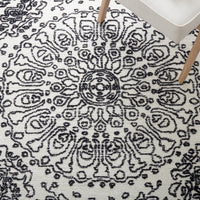 Safavieh Metro Met993A Ivory/Black Area Rug