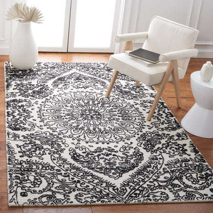 Safavieh Metro Met993A Ivory/Black Area Rug