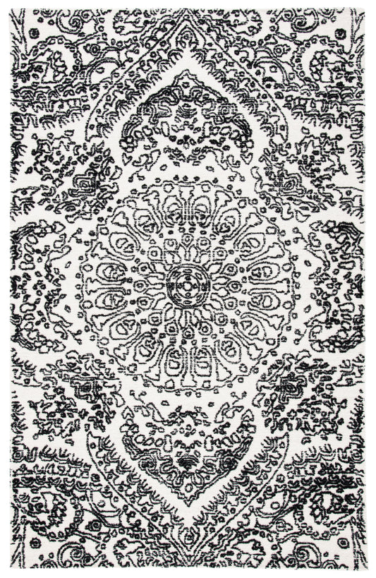 Safavieh Metro Met993A Ivory/Black Area Rug