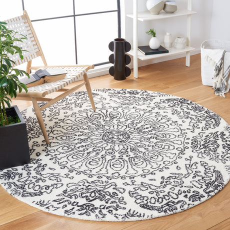 Safavieh Metro Met993A Ivory/Black Area Rug