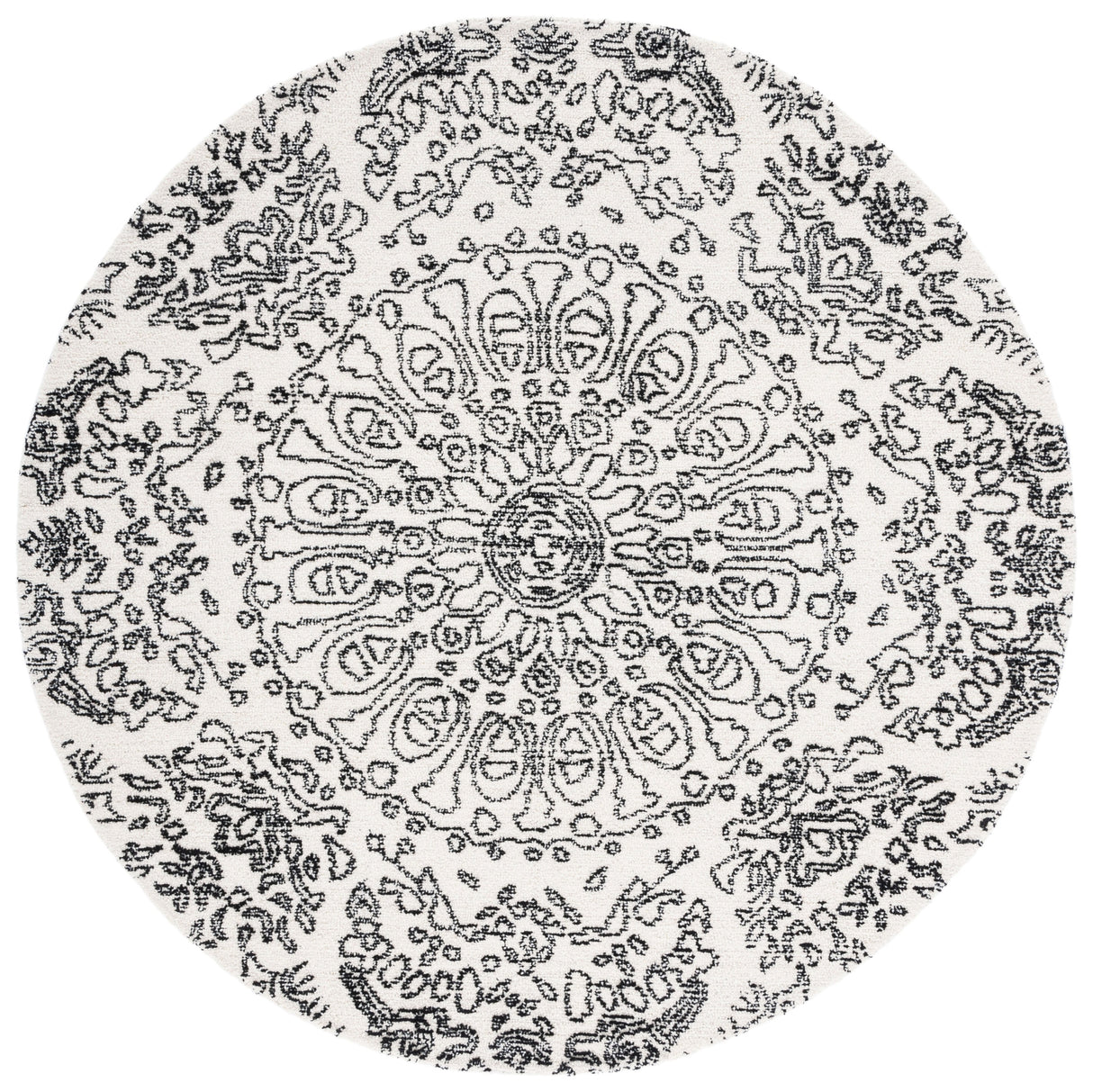 Safavieh Metro Met993A Ivory/Black Rugs.