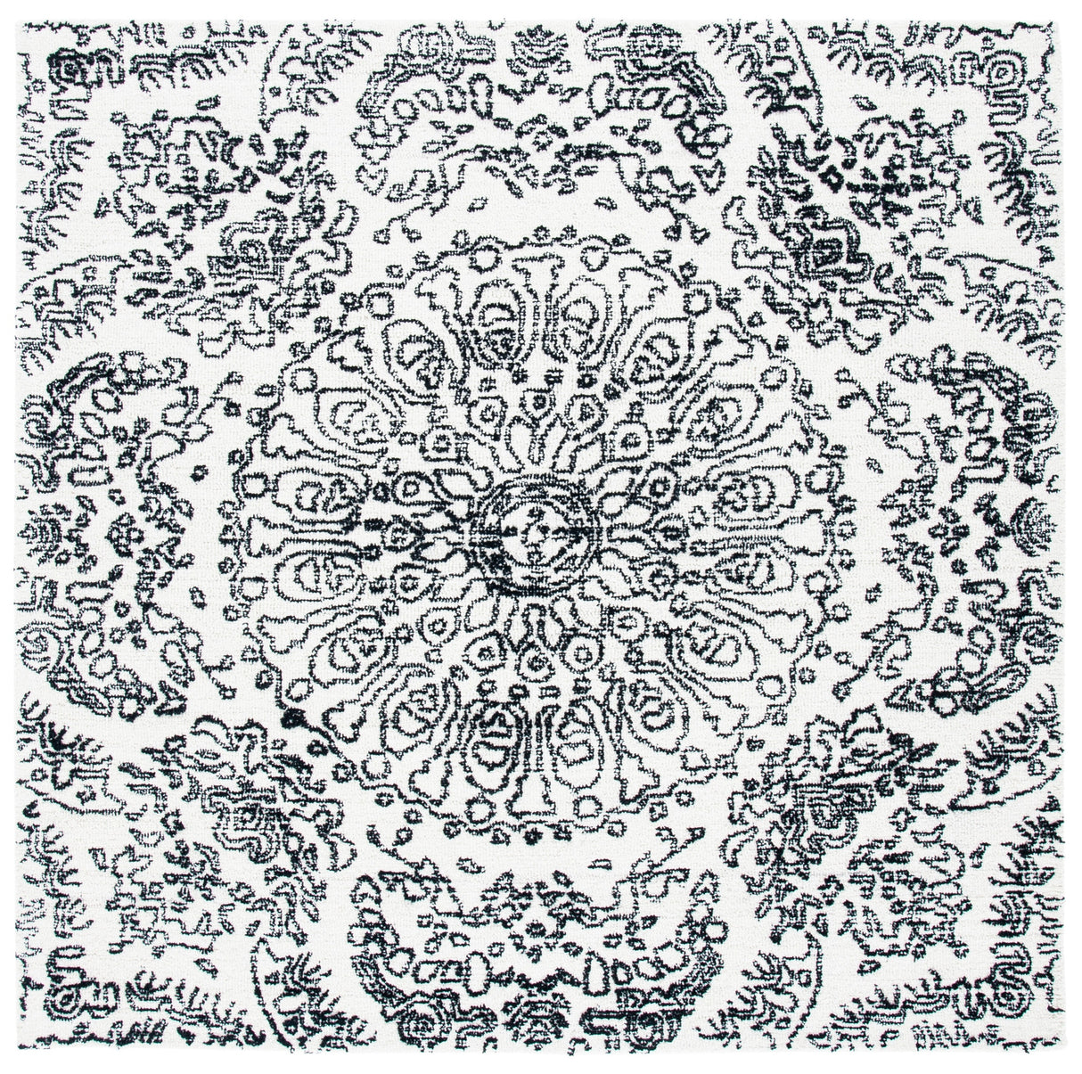 Safavieh Metro Met993A Ivory/Black Rugs.