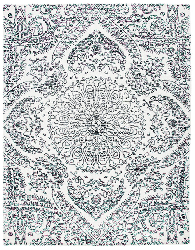 Safavieh Metro Met993A Ivory/Black Area Rug