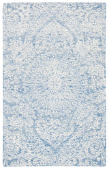 Safavieh Metro Met993M Blue/Ivory Rugs.