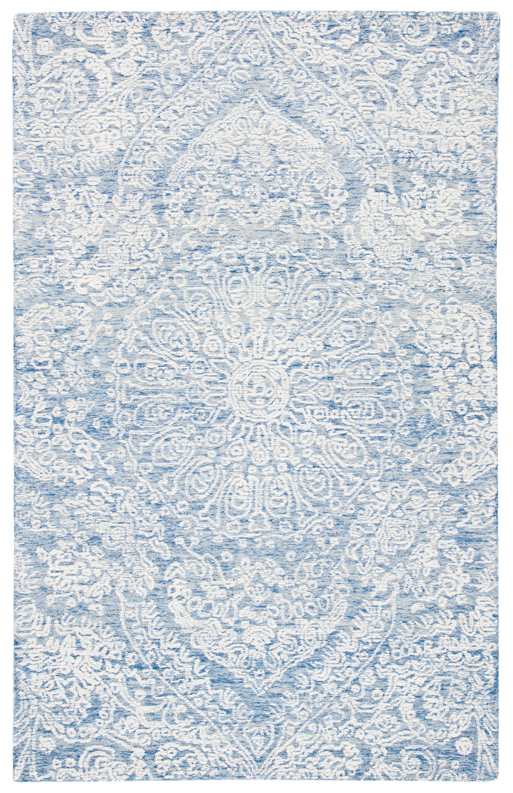 Safavieh Metro Met993M Blue/Ivory Area Rug