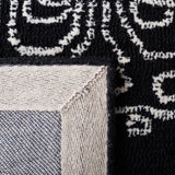 Safavieh Metro Met993Z Black/Ivory Rugs.