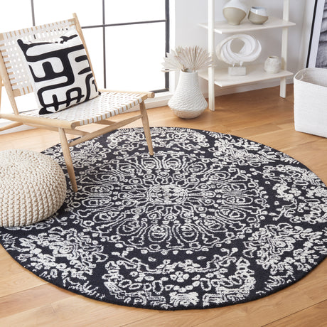 Safavieh Metro Met993Z Black/Ivory Area Rug