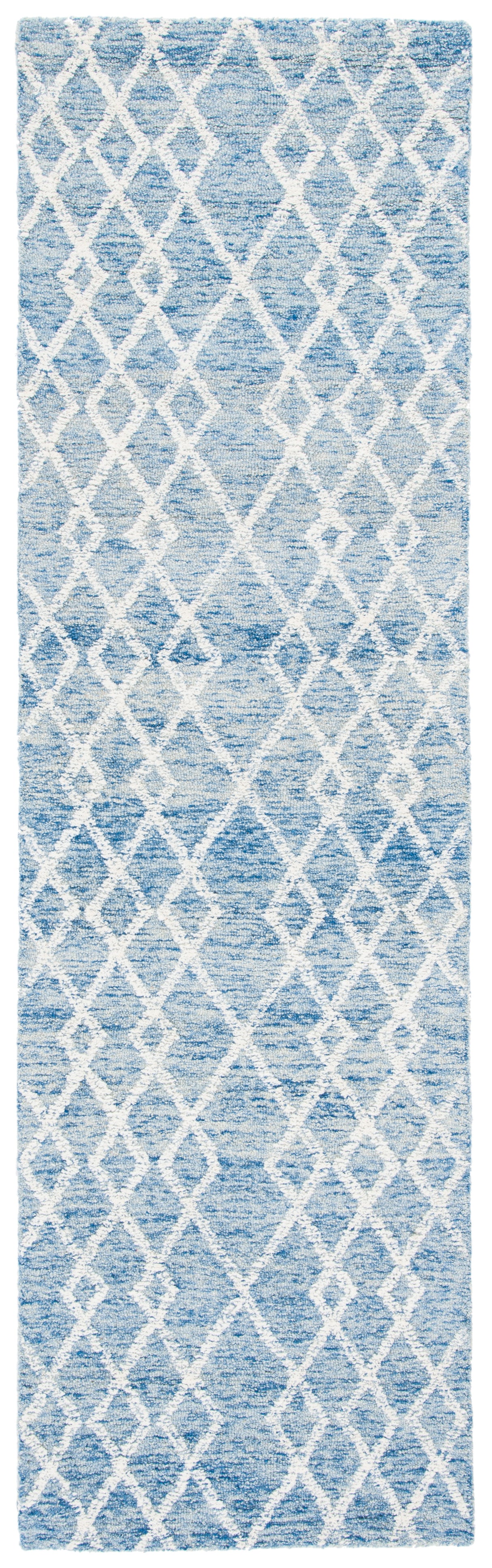 Safavieh Metro Met994M Blue/Ivory Rugs.
