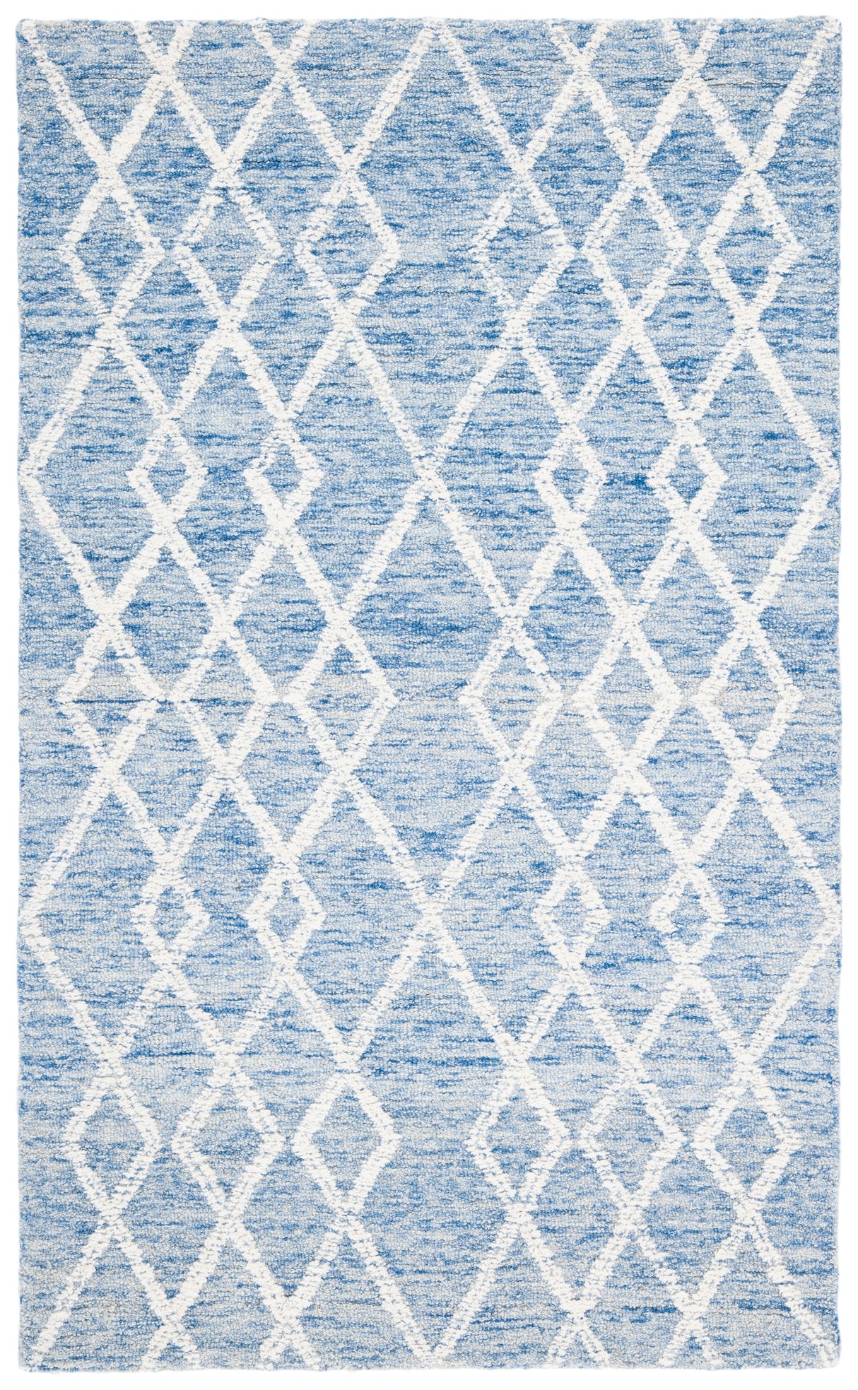 Safavieh Metro Met994M Blue/Ivory Rugs.