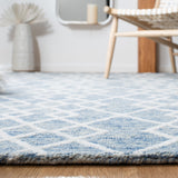 Safavieh Metro Met994M Blue/Ivory Rugs.