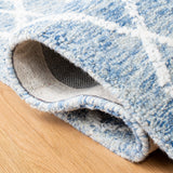 Safavieh Metro Met994M Blue/Ivory Rugs.