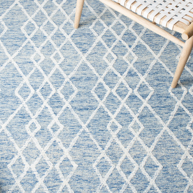 Safavieh Metro Met994M Blue/Ivory Area Rug