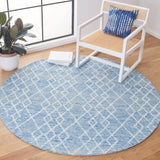 Safavieh Metro Met994M Blue/Ivory Rugs.