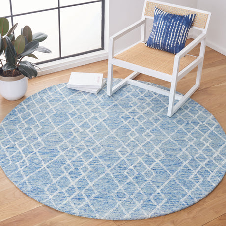 Safavieh Metro Met994M Blue/Ivory Area Rug