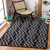 Safavieh Metro Met994Z Black/Ivory Rugs.