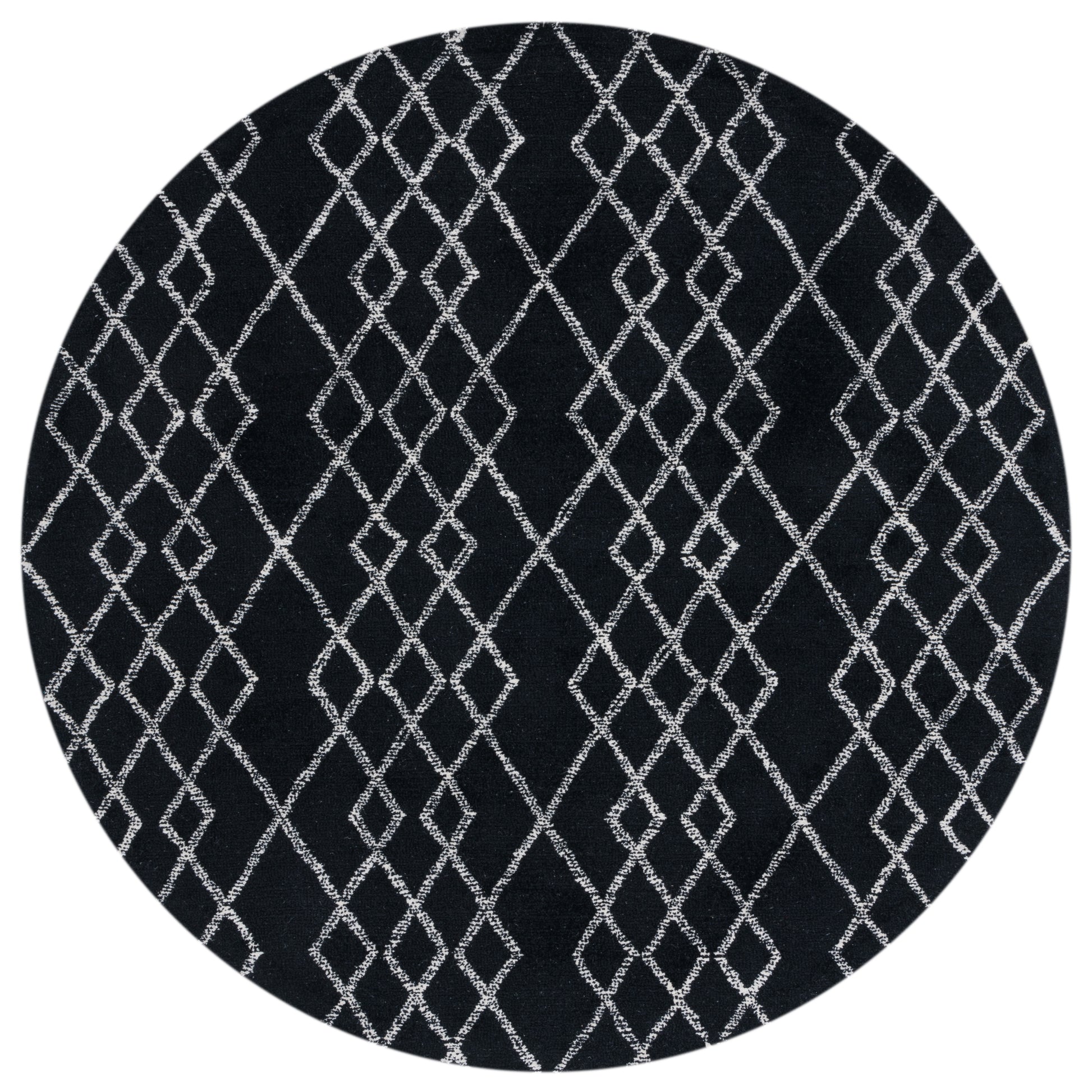 Safavieh Metro Met994Z Black/Ivory Area Rug