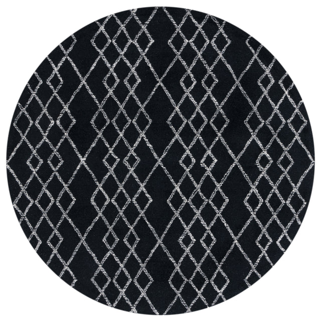 Safavieh Metro Met994Z Black/Ivory Area Rug