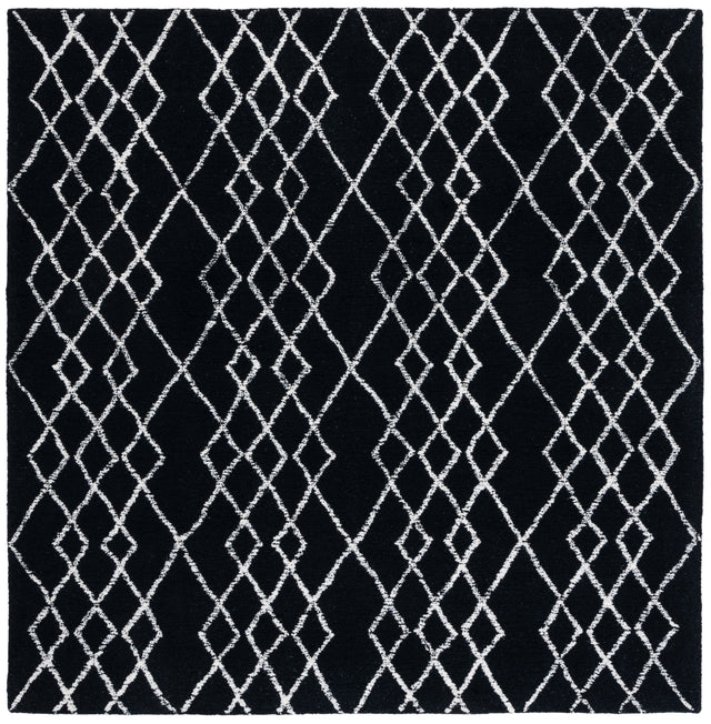 Safavieh Metro Met994Z Black/Ivory Area Rug