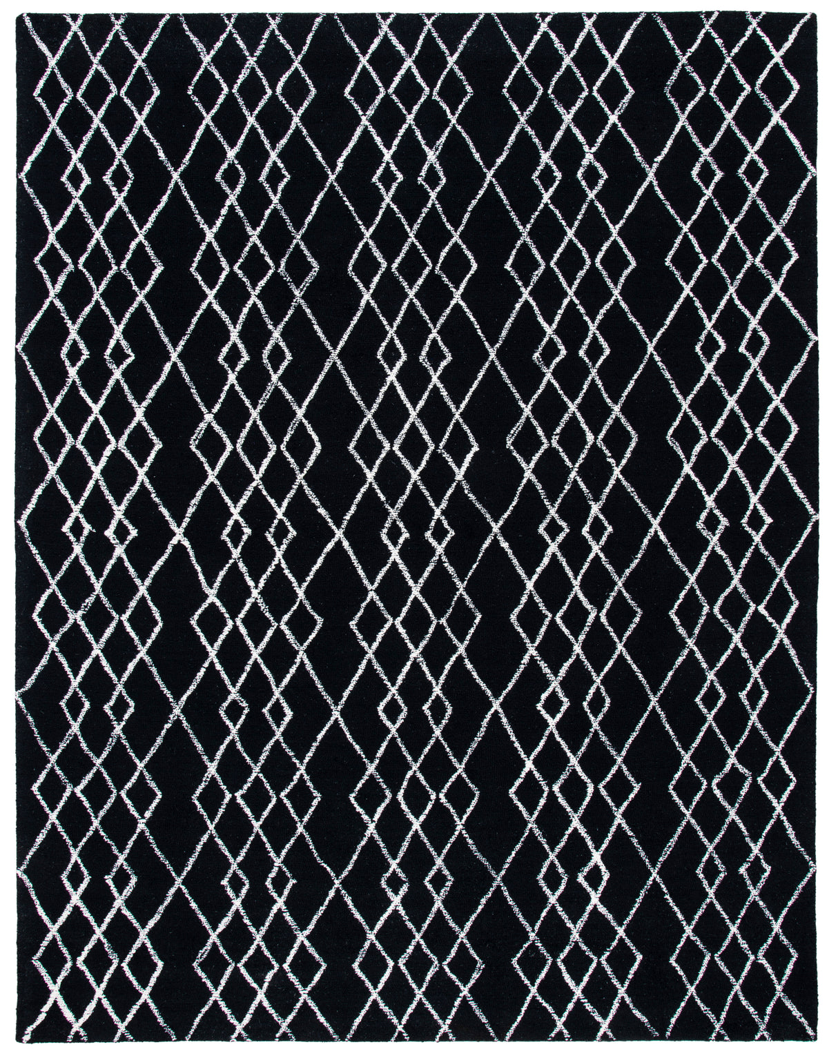 Safavieh Metro Met994Z Black/Ivory Rugs.