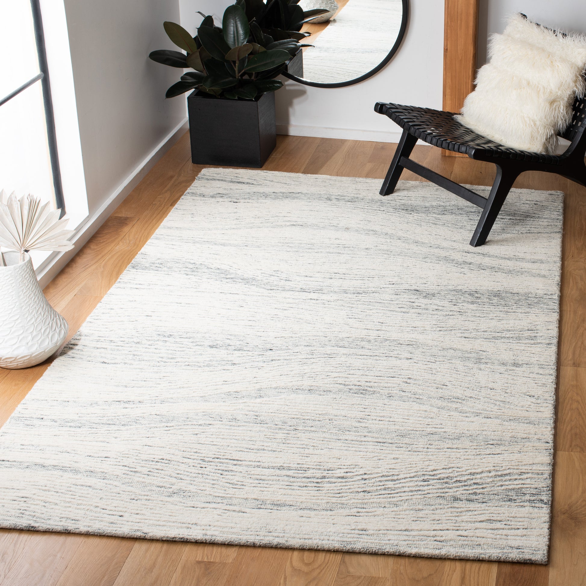 Safavieh Metro Met995H Dark Grey/Ivory Area Rug