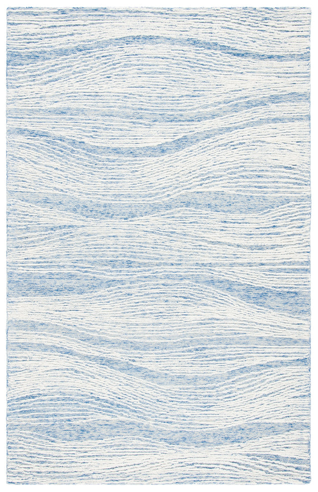 Safavieh Metro Met995M Blue/Ivory Rug.