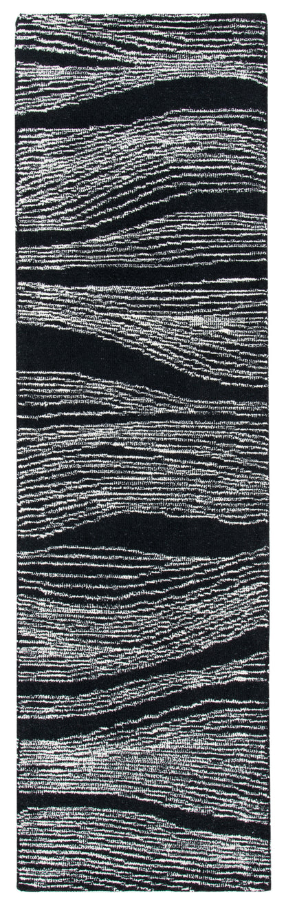 Safavieh Metro Met995Z Black/Ivory Area Rug