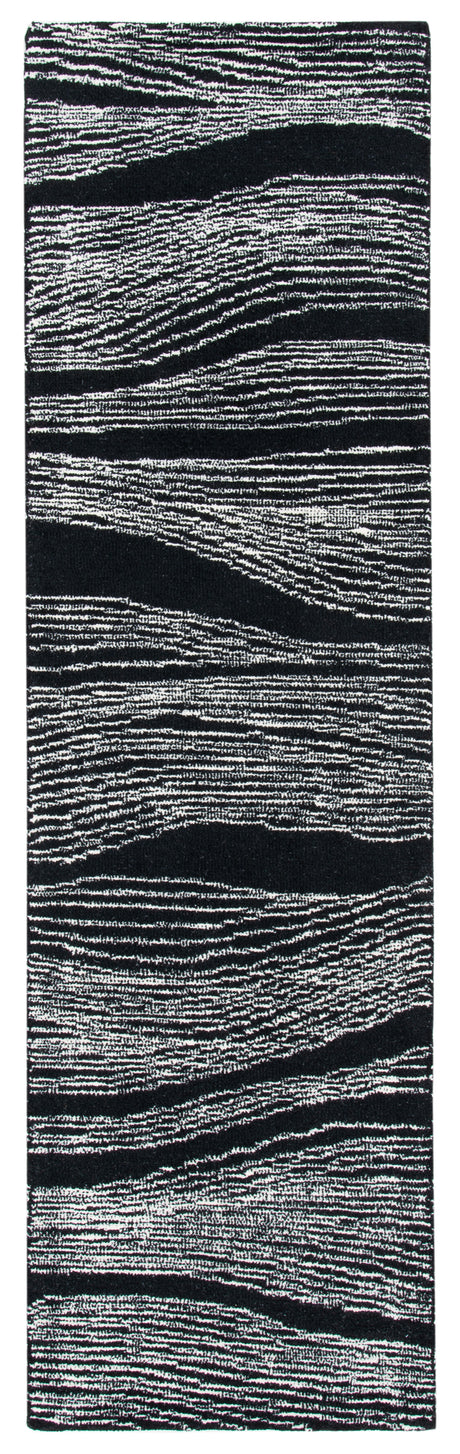 Safavieh Metro Met995Z Black/Ivory Rugs.