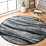 Safavieh Metro Met995Z Black/Ivory Rugs.