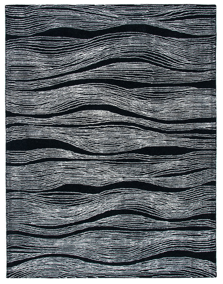 Safavieh Metro Met995Z Black/Ivory Rugs.