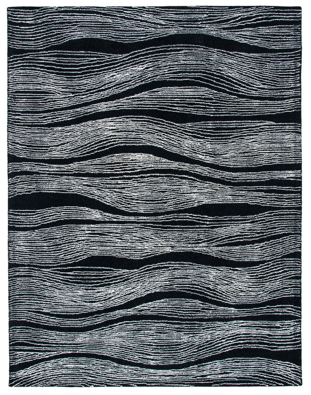 Safavieh Metro Met995Z Black/Ivory Rugs.