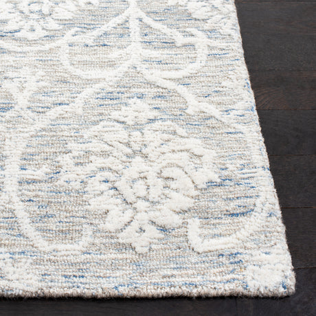 Safavieh Metro Met996L Light Blue/Ivory Rugs.