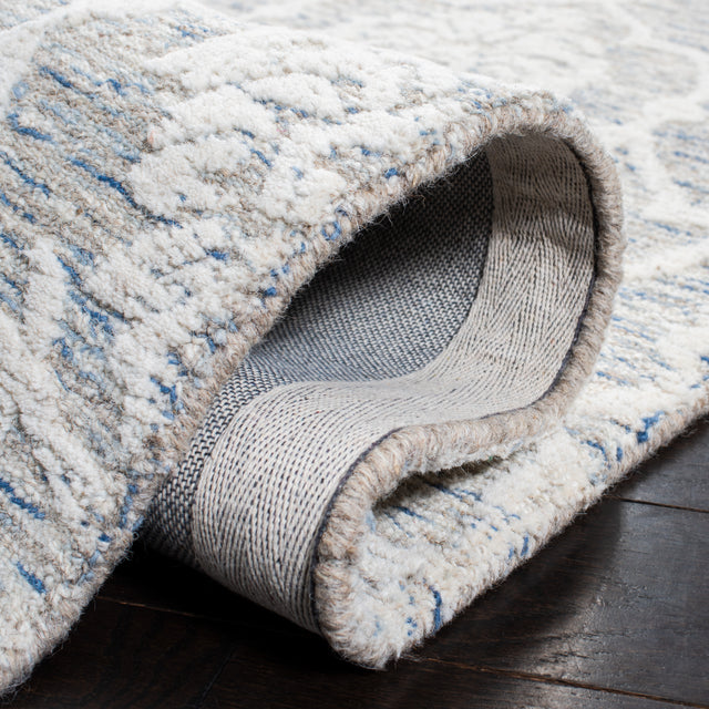 Safavieh Metro Met996L Light Blue/Ivory Rugs.
