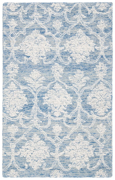 Safavieh Metro Met996M Blue/Ivory Rugs.