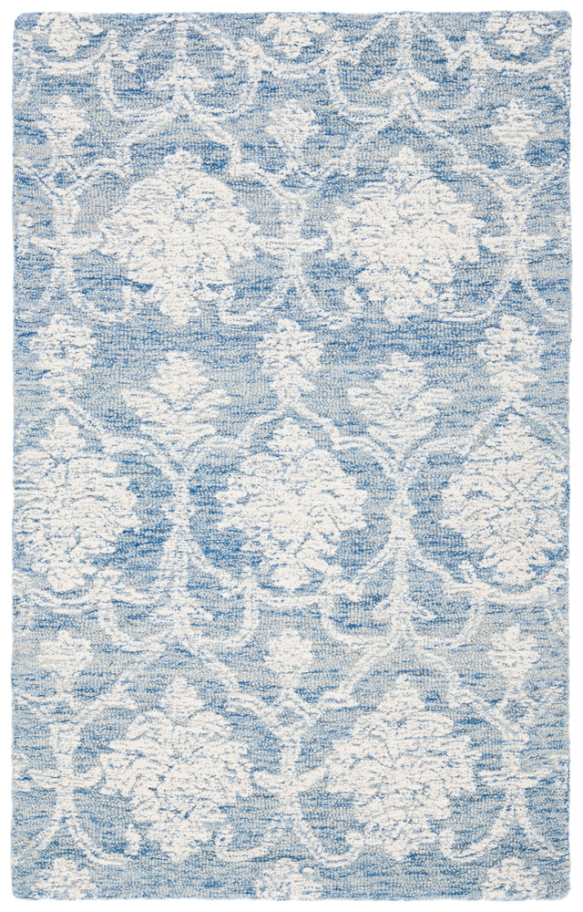 Safavieh Metro Met996M Blue/Ivory Rugs.