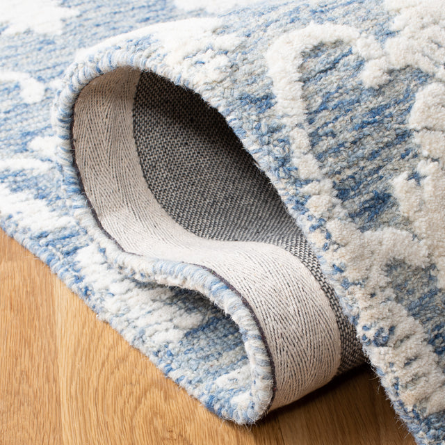 Safavieh Metro Met996M Blue/Ivory Rugs.