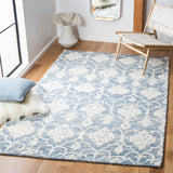 Safavieh Metro Met996M Blue/Ivory Rugs.