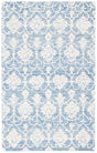 Safavieh Metro Met996M Blue/Ivory Rugs.