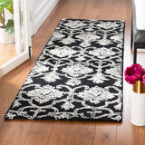 Safavieh Metro Met996Z Black/Ivory Rugs.