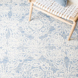 Safavieh Metro Met997M Blue/Ivory Rugs.