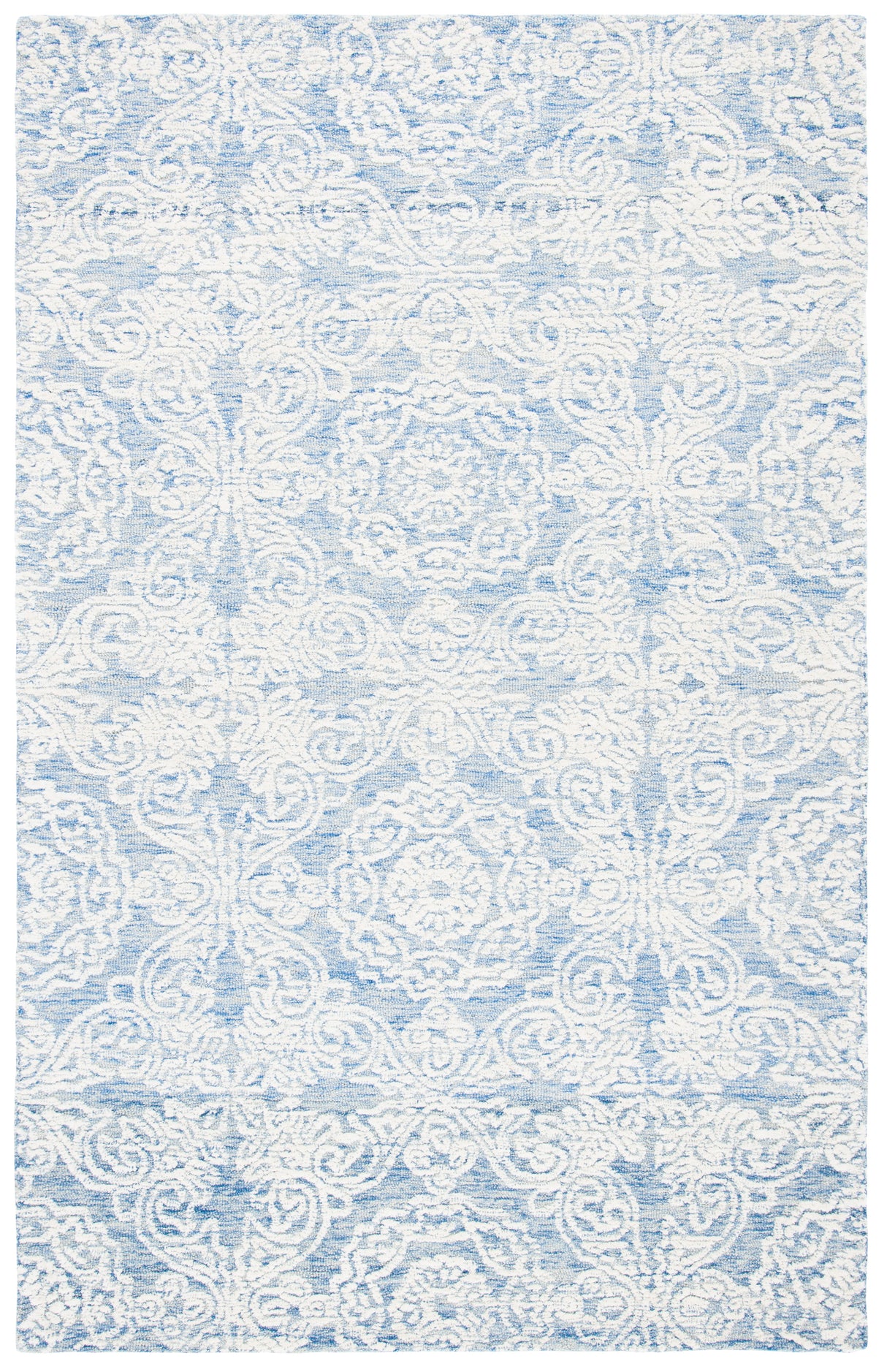 Safavieh Metro Met997M Blue/Ivory Rugs.