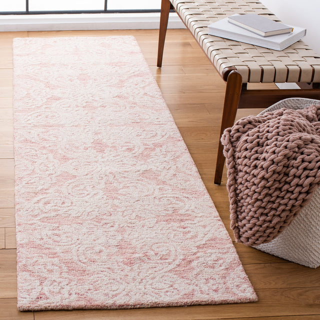 Safavieh Metro Met997U Dark Pink/Ivory Rug.