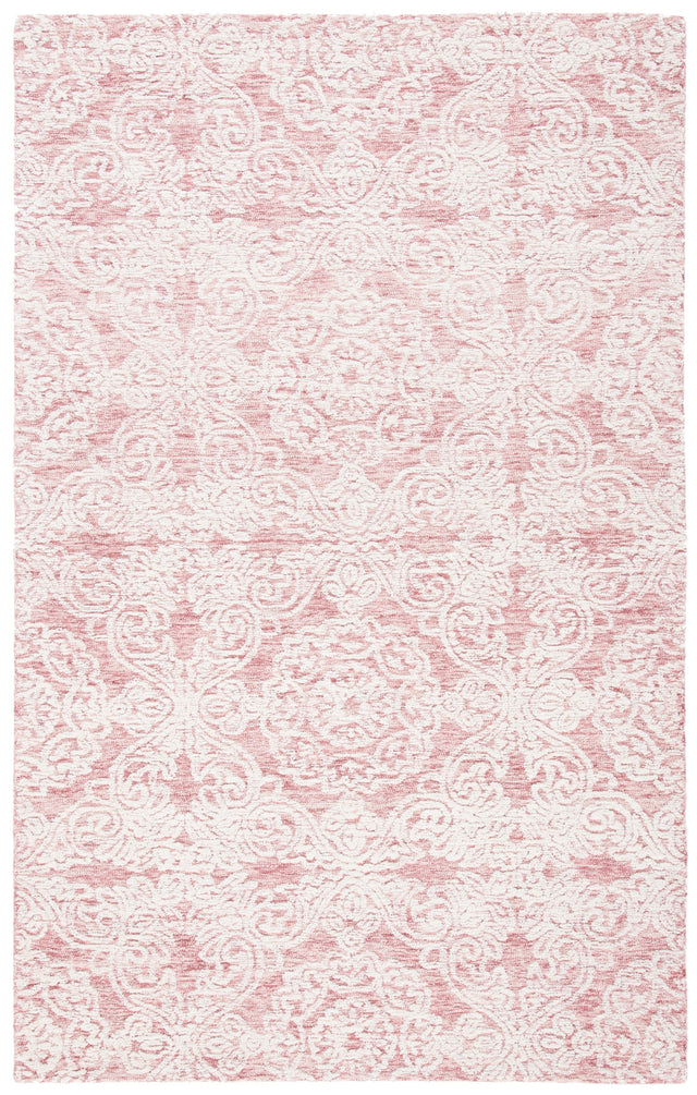 Safavieh Metro Met997U Dark Pink/Ivory Rug.