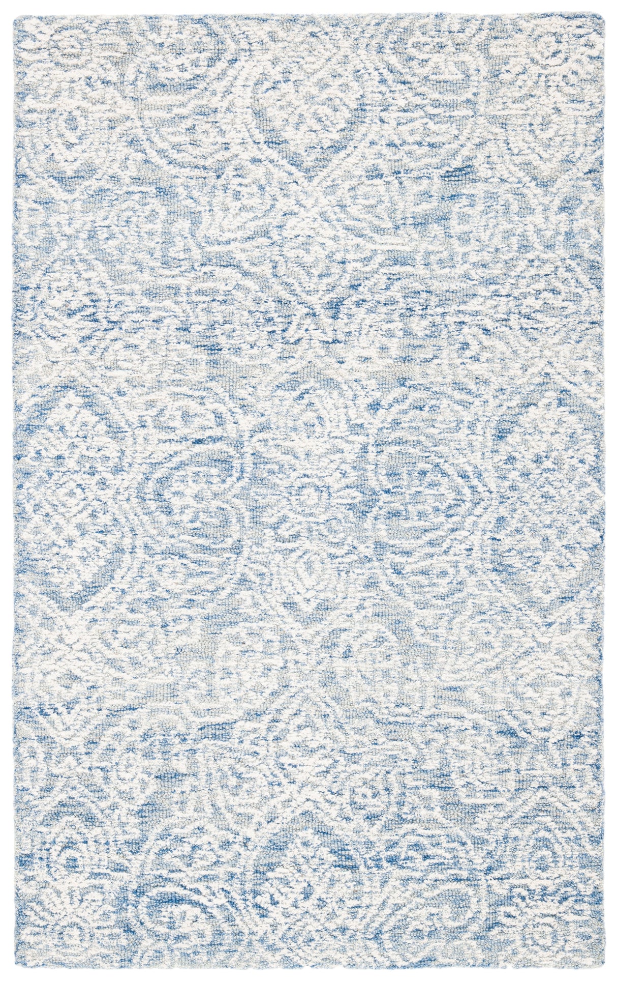 Safavieh Metro Met998M Blue/Ivory Rugs.