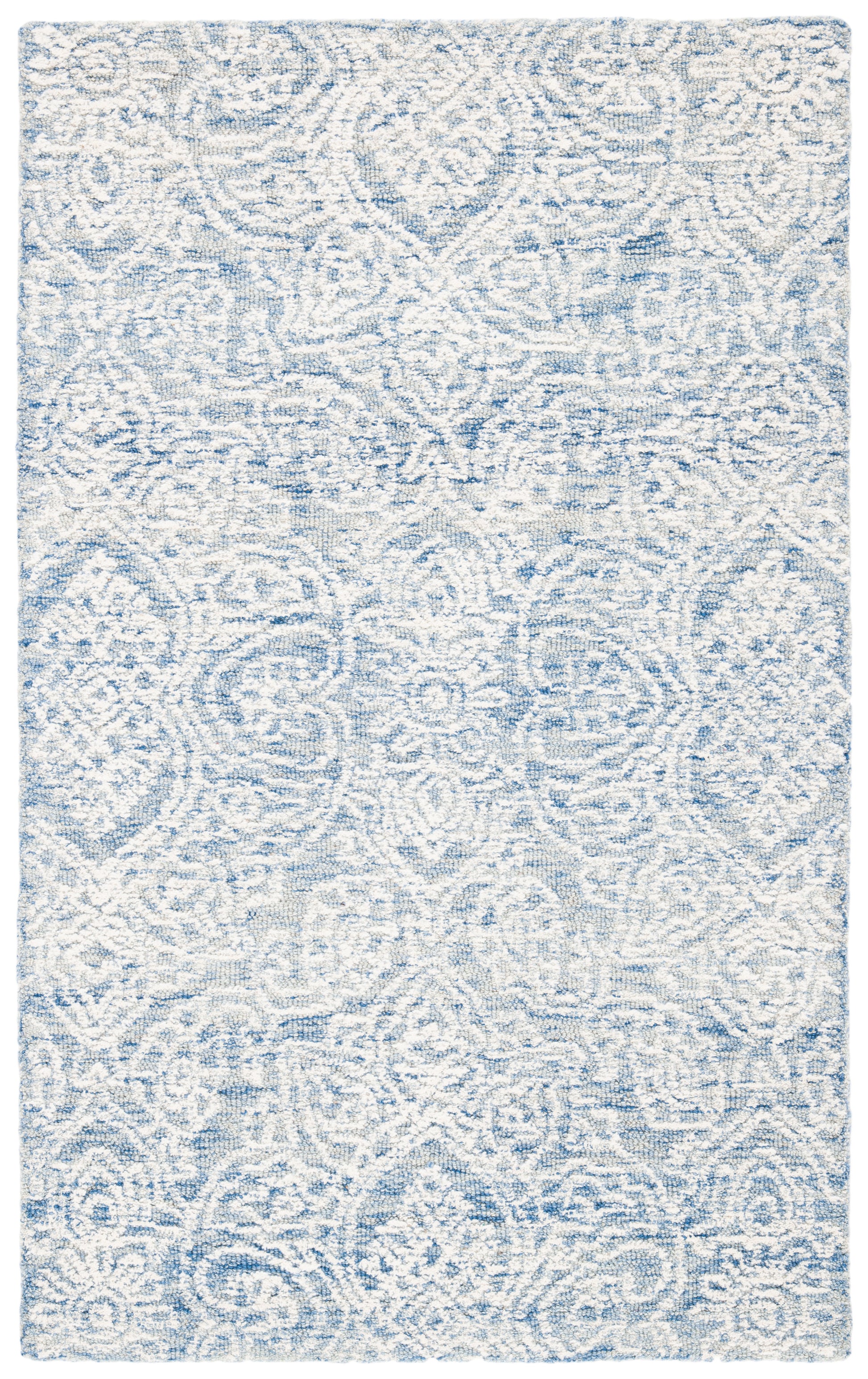 Safavieh Metro Met998M Blue/Ivory Area Rug