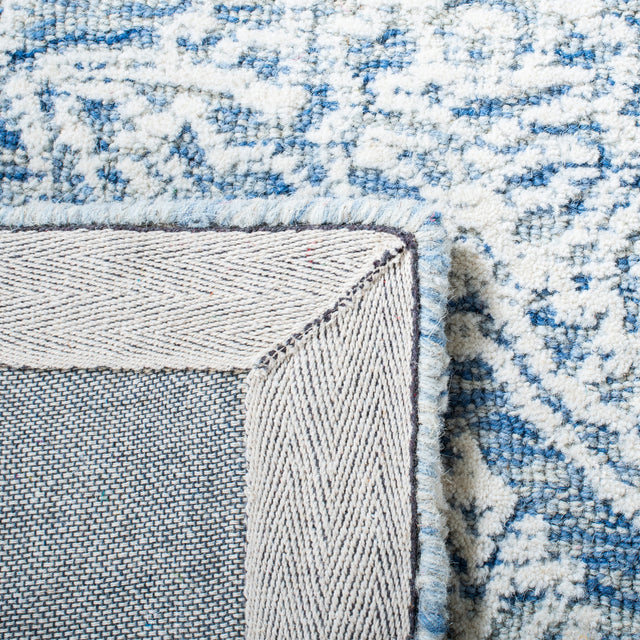 Safavieh Metro Met998M Blue/Ivory Rugs.