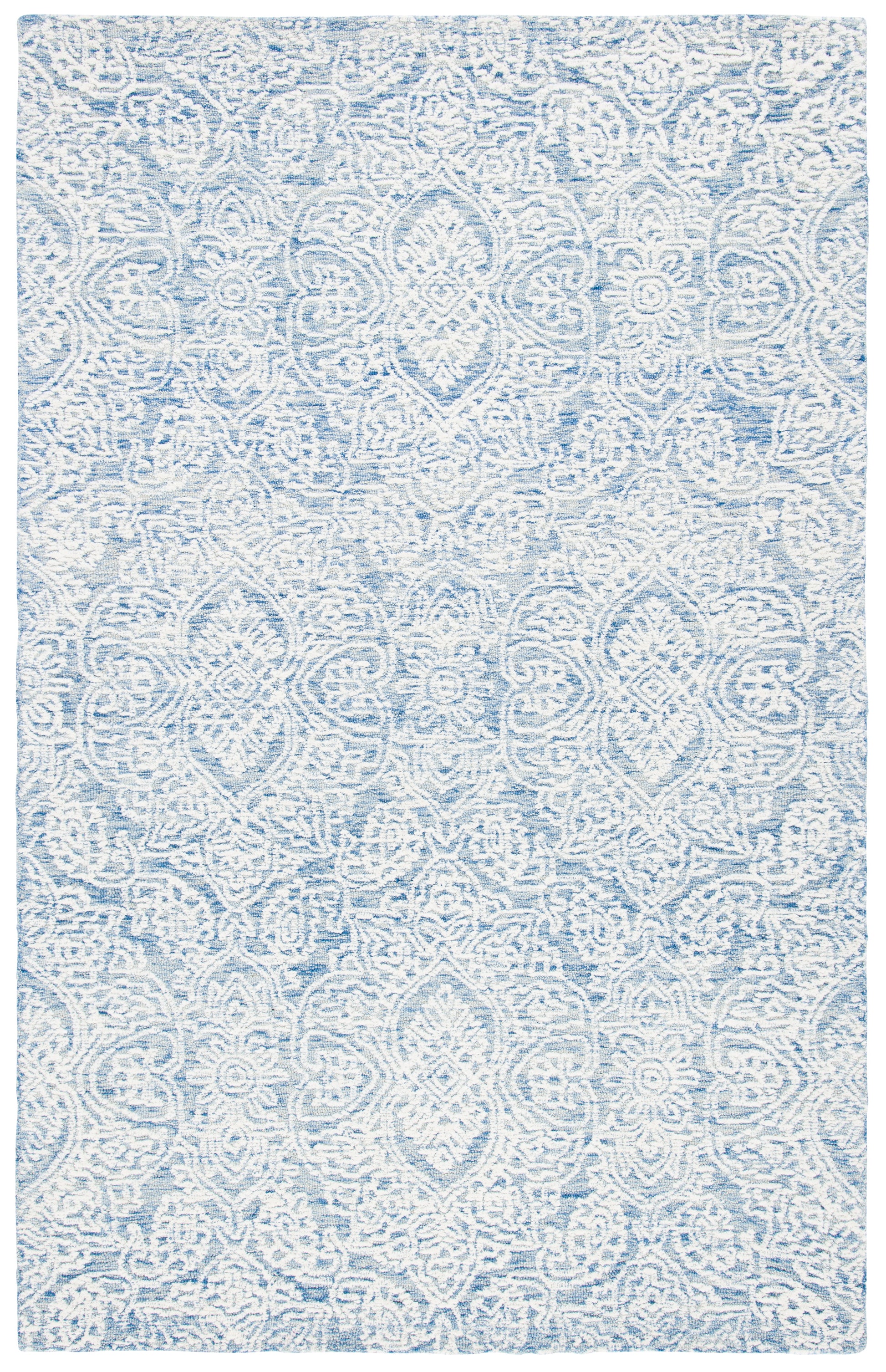 Safavieh Metro Met998M Blue/Ivory Area Rug